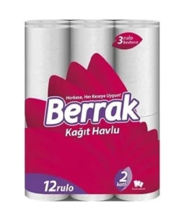 BERRAK HAVLU 12 Lİ *4
