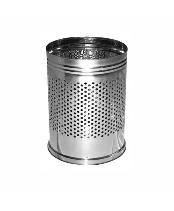 KROM DELİKLİ MASA ALTI KROM KAP. ÇÖP KOV.