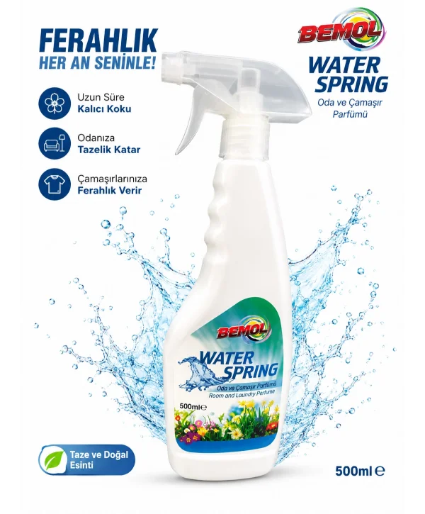 BEMOL ODA PARFÜMÜ SU BAZLI 500 ML *12 Lİ