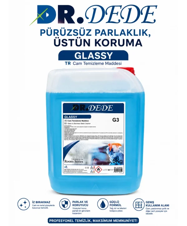 DR DEDE CAM SİL 5 KG.