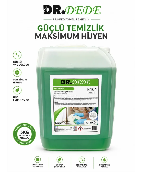 DR DEDE ELDE BULAŞIK 5 KG * 4LÜ