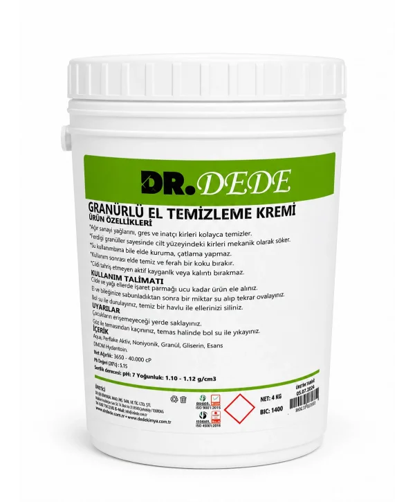 DR DEDE GRANÜL EL YIKAMA 4 KG.