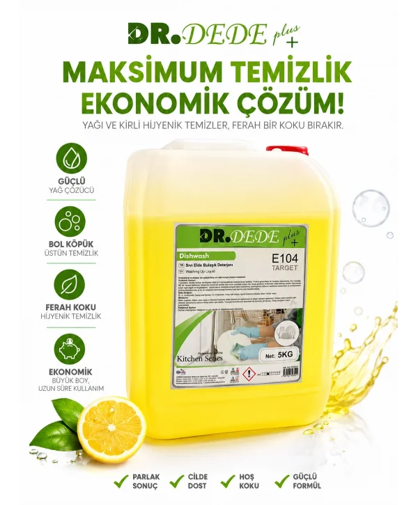 DR DEDE LÜX ELDE BULAŞIK 5 KG.