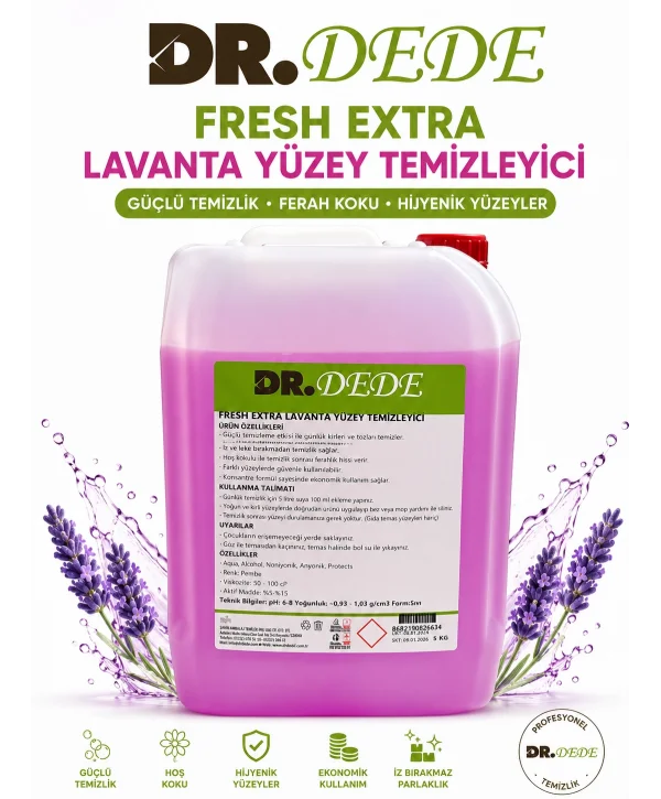 DR DEDE YÜZEY TEM LAVANTA .5 KG.