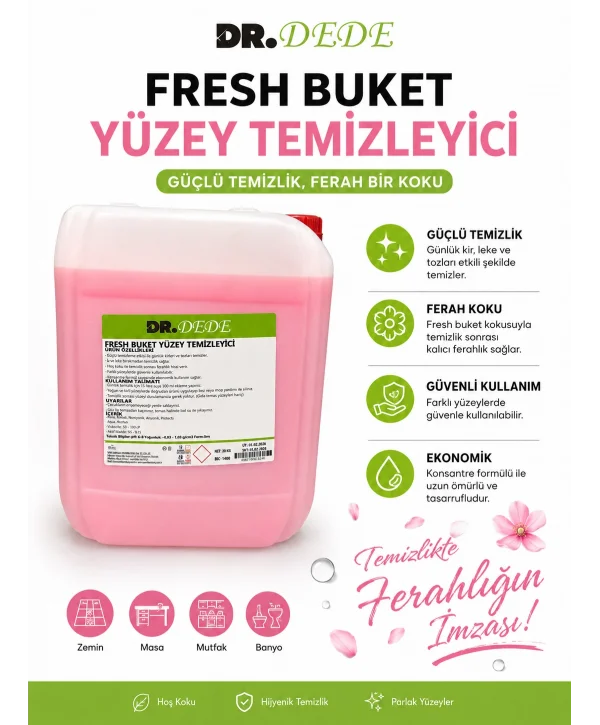 DR DEDE YÜZEY TEMZİLEME BUKET  20 KG.