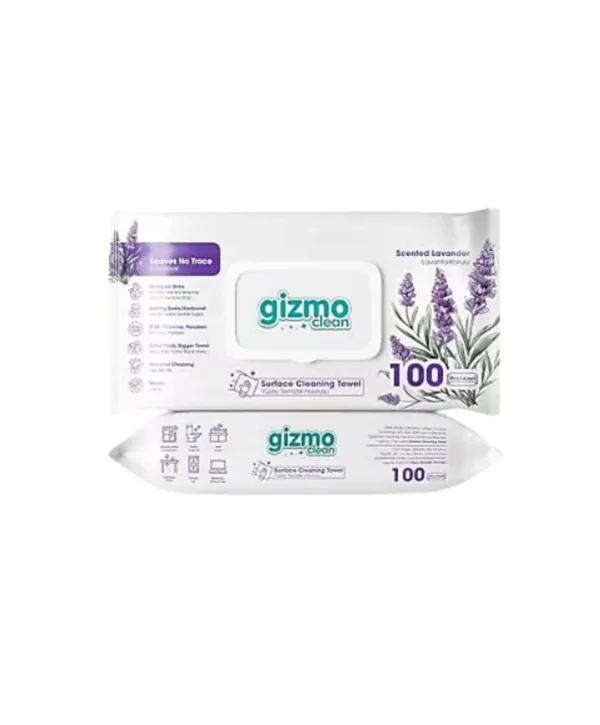 GİZMO CLEAN YÜZEY TEMİZLEME LAVANTA 100 LÜ *12 Lİ