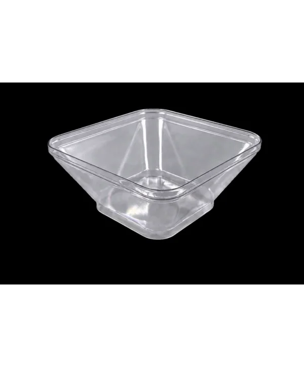 KRİSTAL 1 MAGNOLYA KABI  KARE KAP CP39  * 700 LÜ