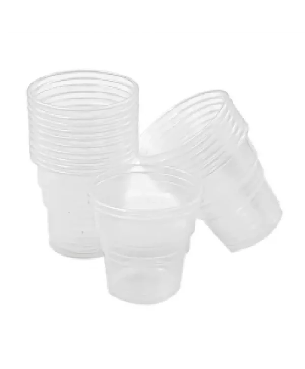 LİNDERA PLASTİK KADEMELİ BARDAK 200 CC  50*40