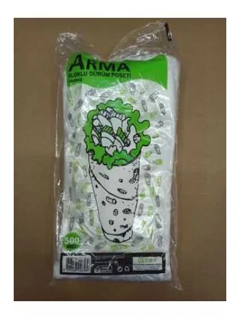 NAKSAN DÜRÜM POŞETİ 14*28  BLOKLU 500 ad. * 40 pk