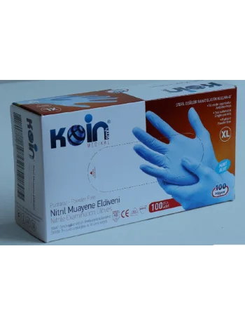ELDİVEN NİTRİL MAVİ XL 100*20