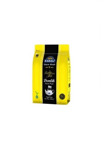 KARALİ DEMLİK POŞET 24 GR. * 40 AD.