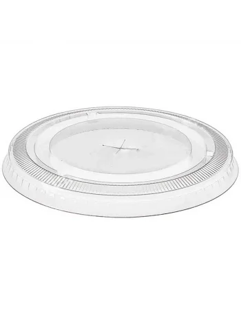 PLASTİK BARDAK KAPAĞI DÜZ DELİKLİ  FOLYOTERM  1000 Lİ