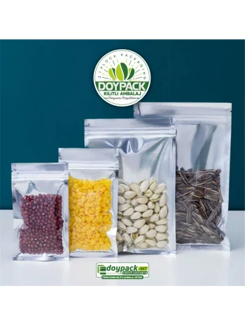 DOYPAK KİLİTLİ ŞEFFAF METALİZE 16X27 50 Lİ