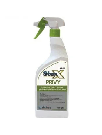 STOX PRİVY PASLANMAZ ÇELİK YÜZ. PARLATICI 750 GR* 12 li