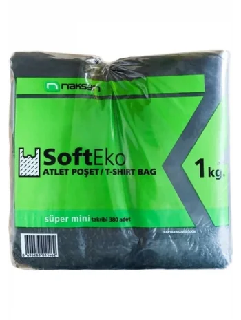 NAKSAN SÜPER MİNİ SİYAH POŞET 10 KG.