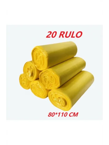 YENER DEİPLAST RENKLİ  400 GR SARI 80*110 * 20 Lİ