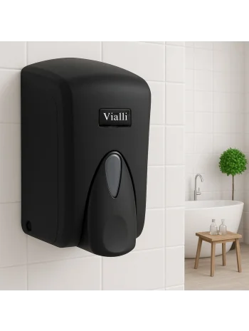 VİALLİ HAZNELİ KÖPÜK SABUN SİYAH 1000 ML* 18 Lİ