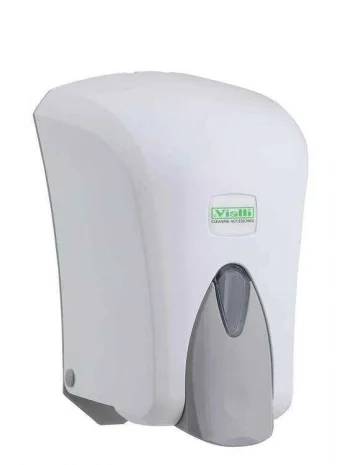VİALLİ HAZNELİ SIVI SABUNLUK 1000 ML BEYAZ * 18 Lİ