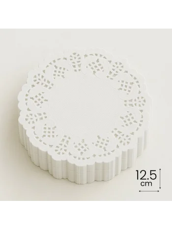 KAĞIT DANTEL ÇAY ALTLIĞI 12.5 CM 500 LÜ