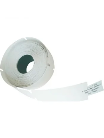 RAF ETİKETİ 38 mm*100 mt. 350 SARIM ORTADAN ÇENTİK*120 ADET