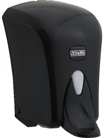 VİALLİ HAZNELİ SIVI SABUNLUK 1000 ML SİYAH* 18 Lİ