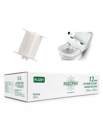 RULOPAK OTOMATİK KLOZET ÖRT. RULOSU 80 KULLANIM *12 li