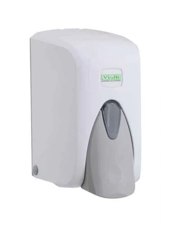 VİALLİ HAZNELİ SIVI SABUNLUK 500 ML BEYAZ * 24 LÜ