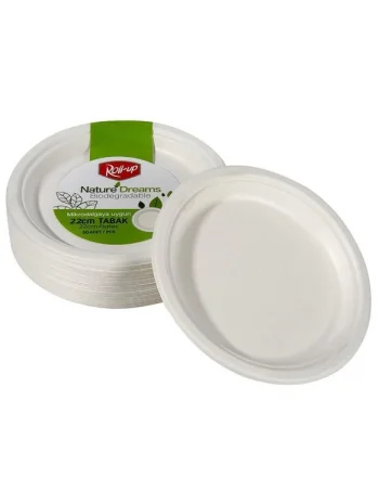 EKOLOJİK  22 CM TABAK 50 *20 Lİ