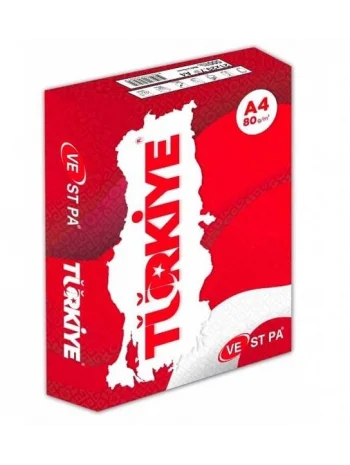 FOTOKOPİ KAĞIDI TÜRKİYE  A4 80 GR