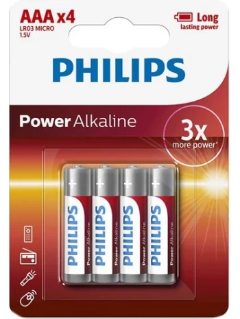 PİL PHILPS 4 LÜ KALEM * 12 pk.