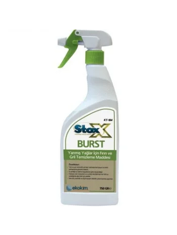 STOX BURST YANMIŞ FIRIN YAĞ SÖKÜCÜSÜ 750 GR*12 li