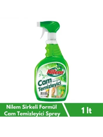 NİLEM CAMSİL SİRKELİ SPREY 1 LT 12 Lİ