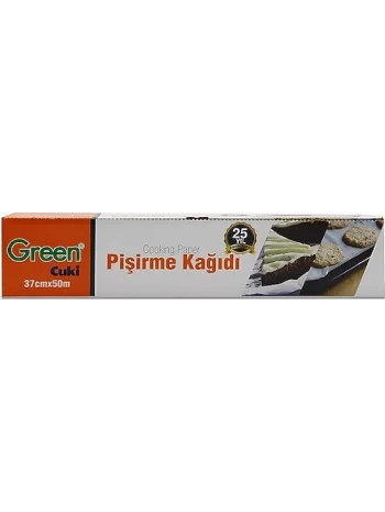 GREEN PİŞİRME KAĞIDI 37 CM 50 MT *20