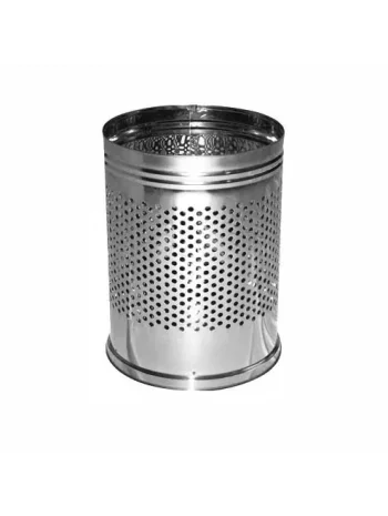 KROM DELİKLİ MASA ALTI KROM KAP. ÇÖP KOV.