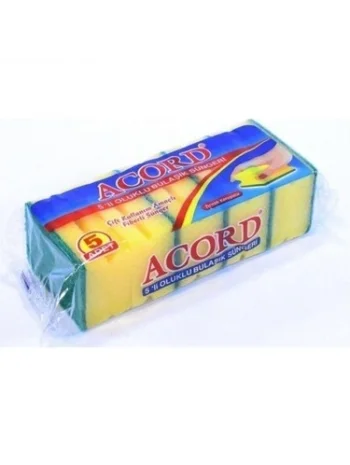 ACORD BULAŞIK SÜNGERİ 5 Lİ *30 LU