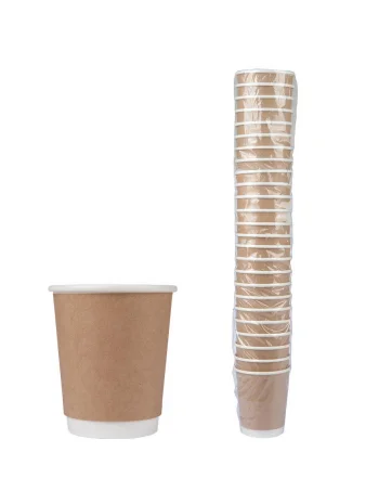BENCUP 8 OZ DUBLE WALL KARTON BARDAK 25 ad* 20 pk