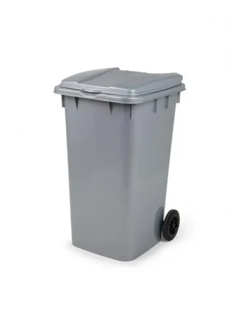 ÇÖP KONTEYNIR 120 LT GRİ RENK
