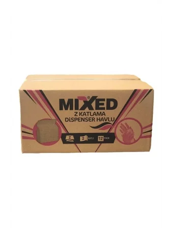 DİSPANSER Z HAVLU MİXED 100 LÜ *12