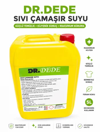 DR DEDE ÇAMAŞIR SUYU 5 KG * 4LÜ