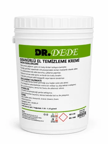 DR DEDE GRANÜL EL YIKAMA 4 KG.