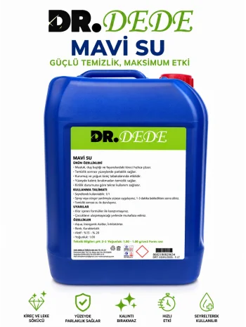 DR DEDE WC BANYO MAVİ SU 5 KG.