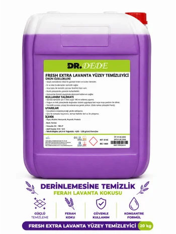 DR DEDE YÜZEY TEMZİLEME LAVANTA 20 KG.