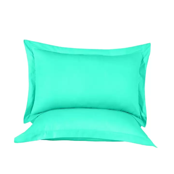 Oxford Yastık Kılıfı 50x60 cm – %100 Pamuk (2li Set) | Sabia Home – Mintblue