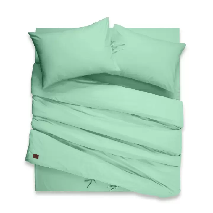 Sabia %100 Pamuk 62 Tel (155 TC) Çift Kişilik Nevresim - Mintblue