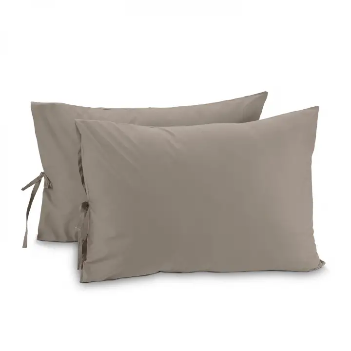 Çift Kişilik Nevresim Takımı – Lastikli Çarşaflı 140x200 cm (+37 cm) – %100 Pamuk | Sabia  - Gri