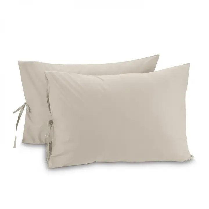 Sabia %100 Pamuk 62 Tel (155 TC) Okotex Sertifikalı Çift Kişilik Lastikli Çarşaf Seti 150x200+37 cm - Bej
