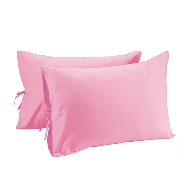 Sabia %100 Pamuk 62 Tel (155 TC) Okotex Sertifikalı Çift Kişilik Lastikli Çarşaf Seti 150x200 cm - Pembe
