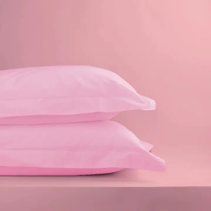 Oxford Yastık Kılıfı 50x60 cm – %100 Pamuk (2li Set) | Sabia Home – Pembe