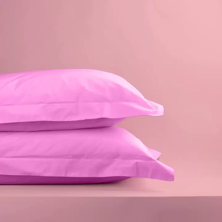 Sabia %100 Pamuk Oxford Yastık Kılıfı Seti 62 Tel (155 TC) Okotex Sertifikalı - Lila