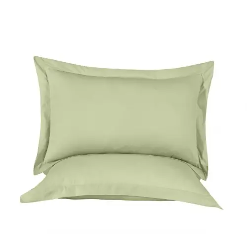 Oxford Yastık Kılıfı 50x60 cm – %100 Pamuk (2li Set) | Sabia Home – Zeytin